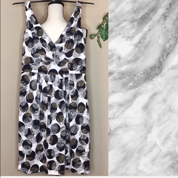 Evan Picone Dresses & Skirts - 5/$25🔆 Evan Picone Circle Design Dress Sz 10